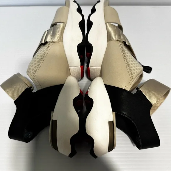 Sorel Kinetic Fawn Beige Strappy Platform Sandals Size 10 - Picture 12 of 14